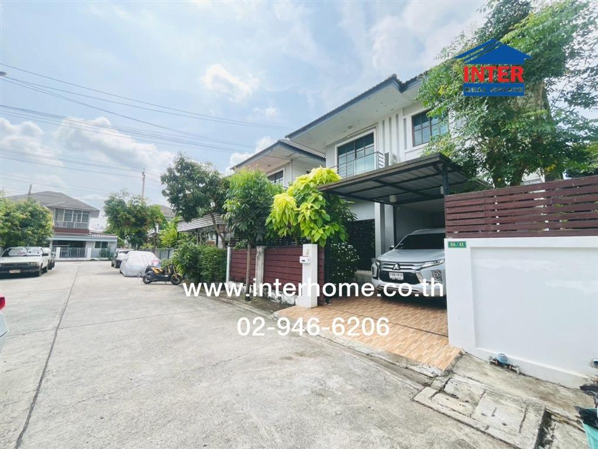 ขายมีนบุรี-ร่มเกล้า : บ้านเเฝด 2 ชั้น 35.4 ตร.ว. หมู่บ้านเต็มสิริวิลล์ หนองจอก ระหว่างซอยมิตรไมตรี8-8/1 ถนนเลียบวารี เขตหนองจอก กรุงเทพมหานคร