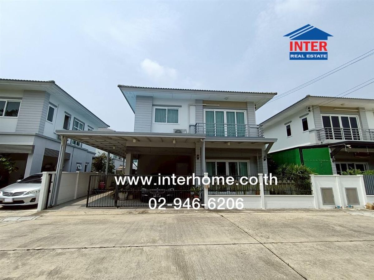 ขายบ้านนนทบุรี บางใหญ่ บางบัวทอง : บ้านเดี่ยว 2 ชั้น 40 ตร.ว. หมุ่บ้านคุณาลัยพรีม บางบัวทอง ถนนบ้านกล้วย-ไทรน้อยซอย16 ถนนชัยพฤกษ์ บางบัวทอง นนทบุรี