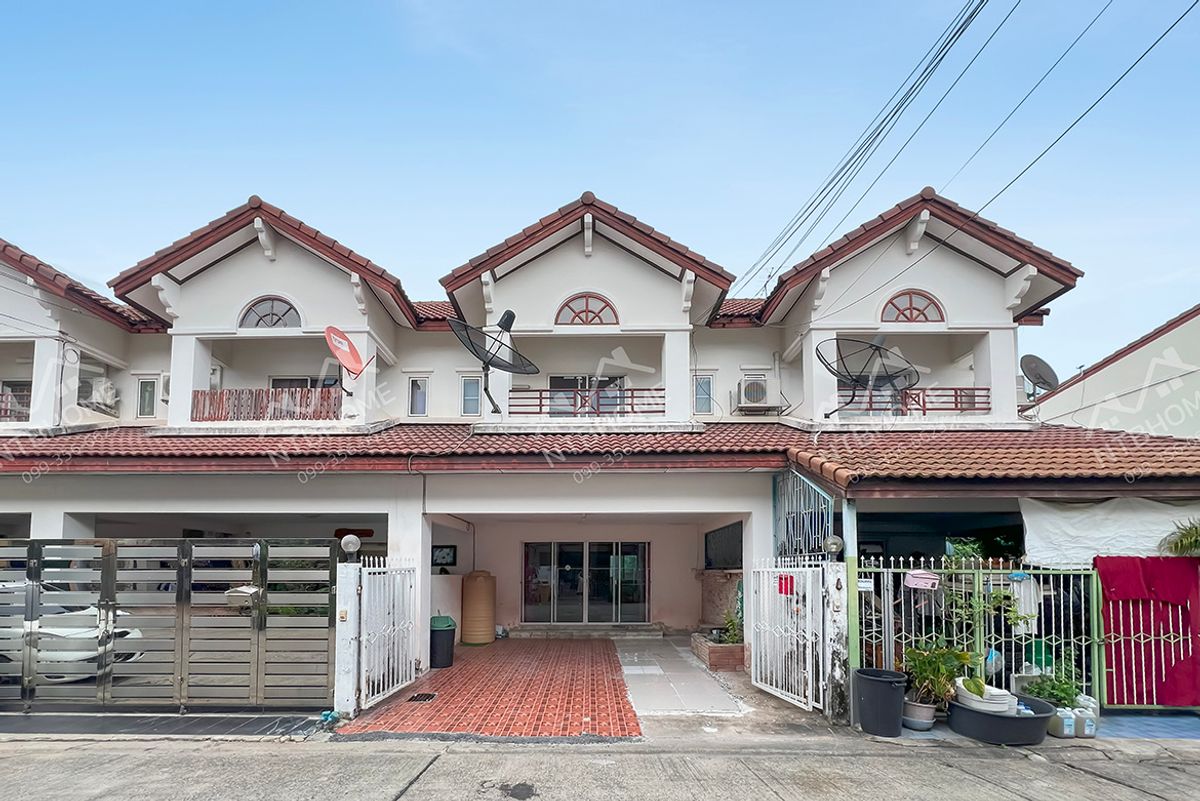 ขายทาวน์โฮมนนทบุรี บางใหญ่ บางบัวทอง : หมู่บ้านซื่อตรง บางใหญ่ ต่อเติมครบพร้อมอยู่ ทำเลดีเดินทางสะดวก