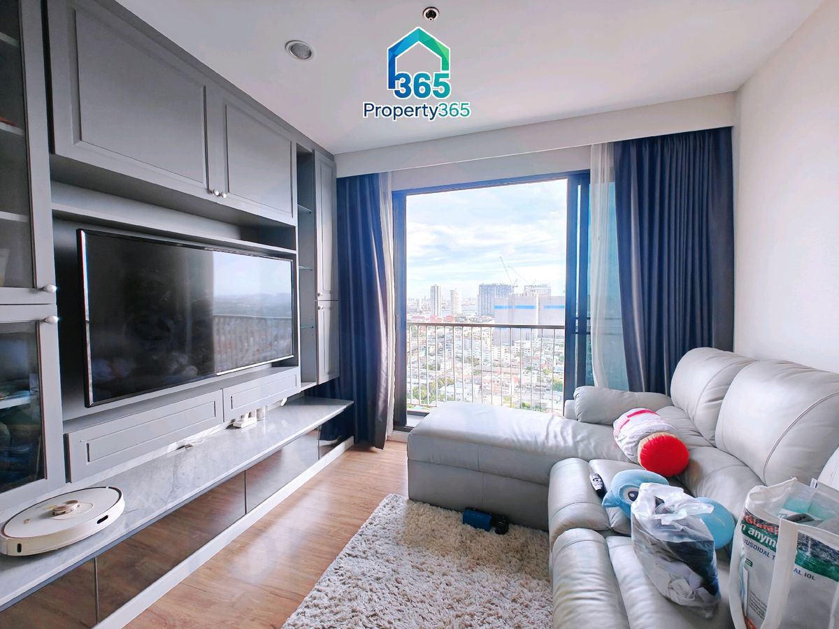 คอนโดปิ่นเกล้า จรัญสนิทวงศ์ : ขาย/เช่า The Tree Rio บางอ้อ สเตชั่น – 2 ห้องนอน ห้องมุม วิวแม่น้ำและรัฐสภา ราคาพิเศษ