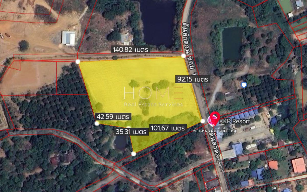 ขายที่ดินระยอง : ห่างจากถนนสุขุมวิทเพียง 650 เมตร ✨ ที่ดิน 9 ไร่ ซอยต้นลำดวน บ้านเพ ระยอง / (ขาย), Land 9 rai Soi Ton Lamduan Ban Phe Rayong / (FOR SALE) NUT2078