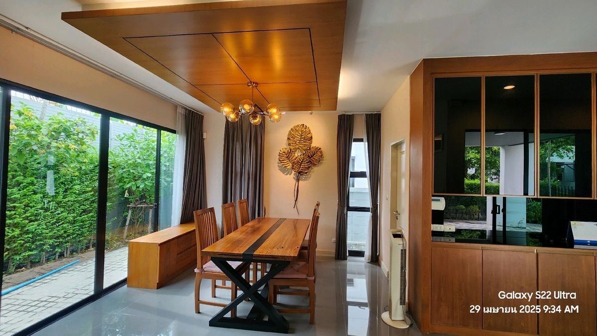 ให้เช่าบ้านลาดกระบัง สุวรรณภูมิ : ให้เช่าบ้านเดี่ยวสุดหรู โครงการ Lumpini House Suan Luang Rama 9