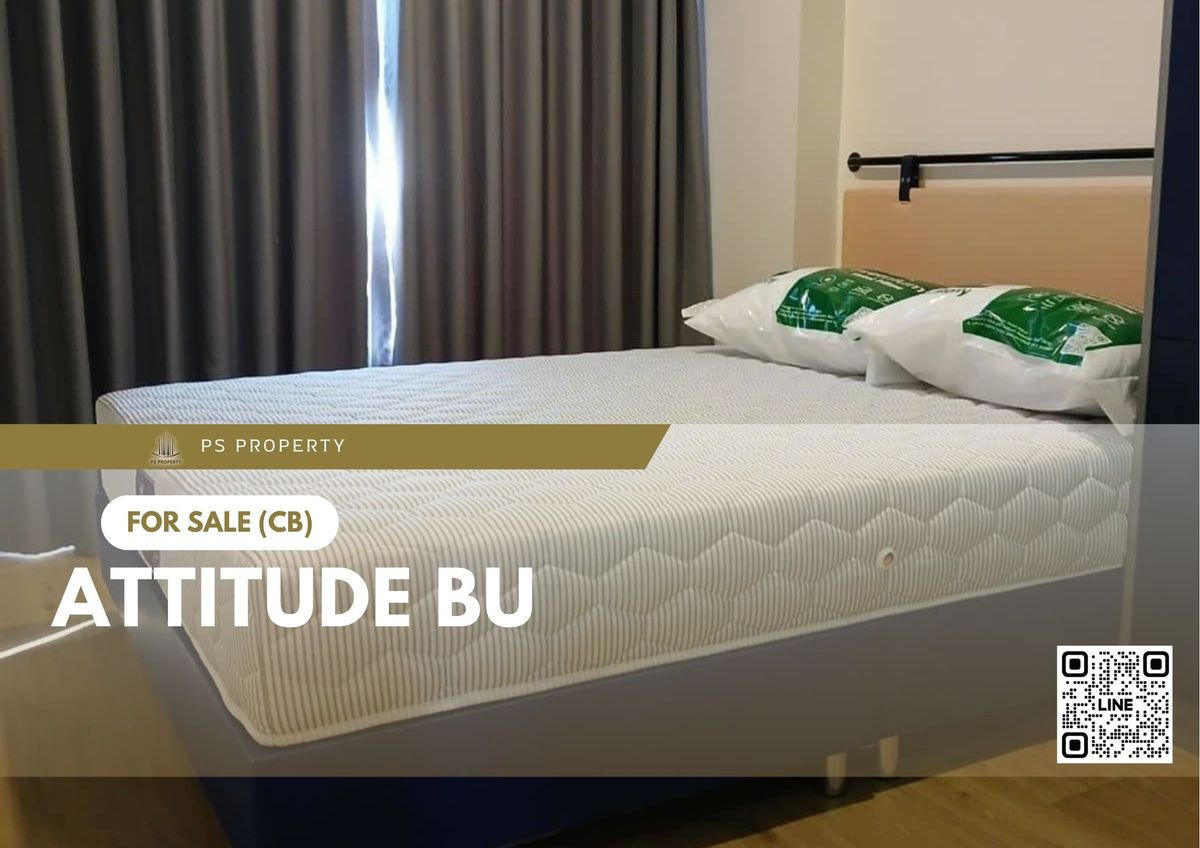 ขายคอนโดปทุมธานี รังสิต ธรรมศาสตร์ : ขายด่วน 📍 Attitude BU 📍 เฟอร์นิเจอร์ และ เครื่องใช้ไฟฟ้าครบ ใกล้ ม.ธรรมศาสตร์ รังสิต