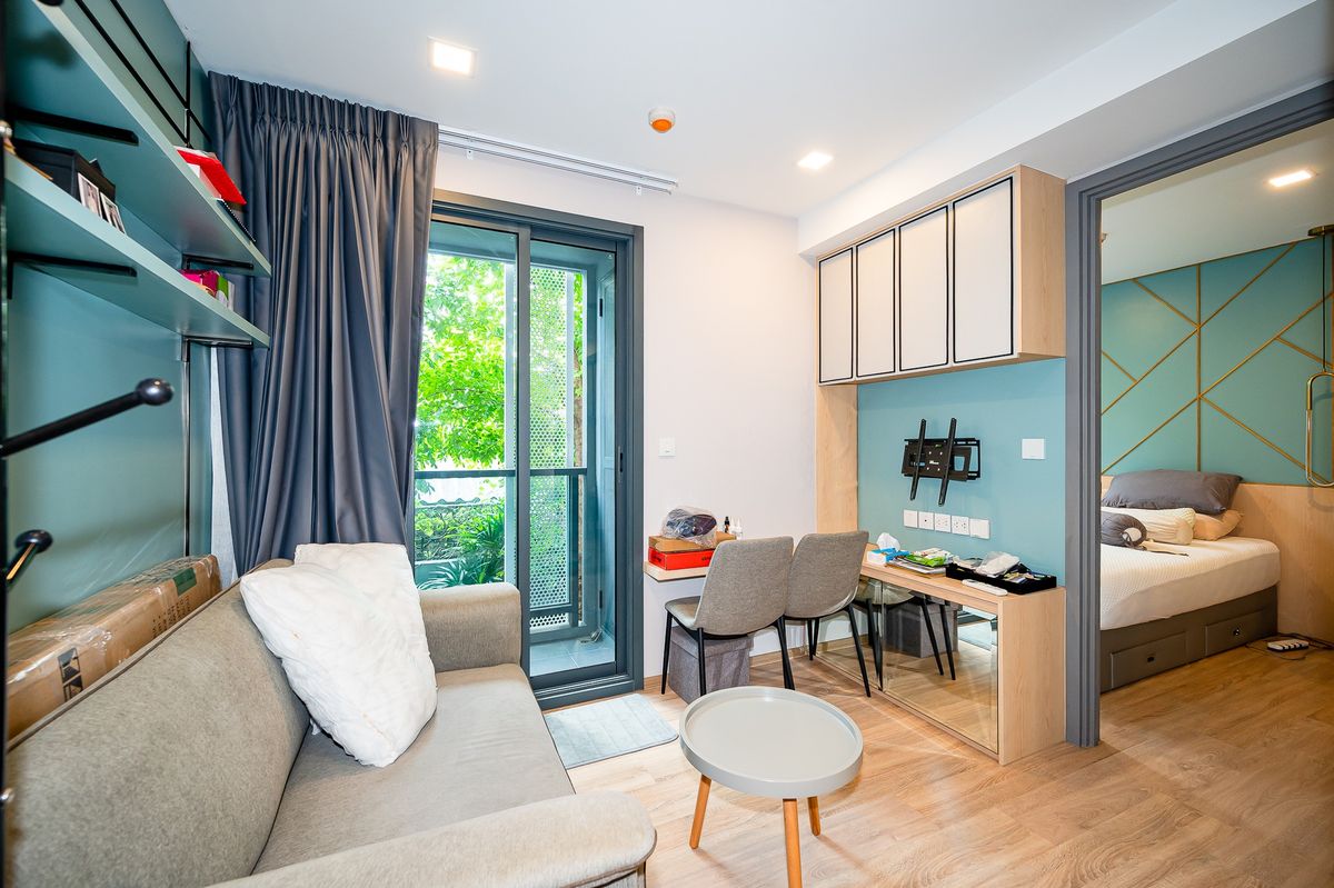 ให้เช่าคอนโดสุขุมวิท อโศก ทองหล่อ : ให้เช่า Taka Haus ราคา 20,000 บาท [MKr250542]