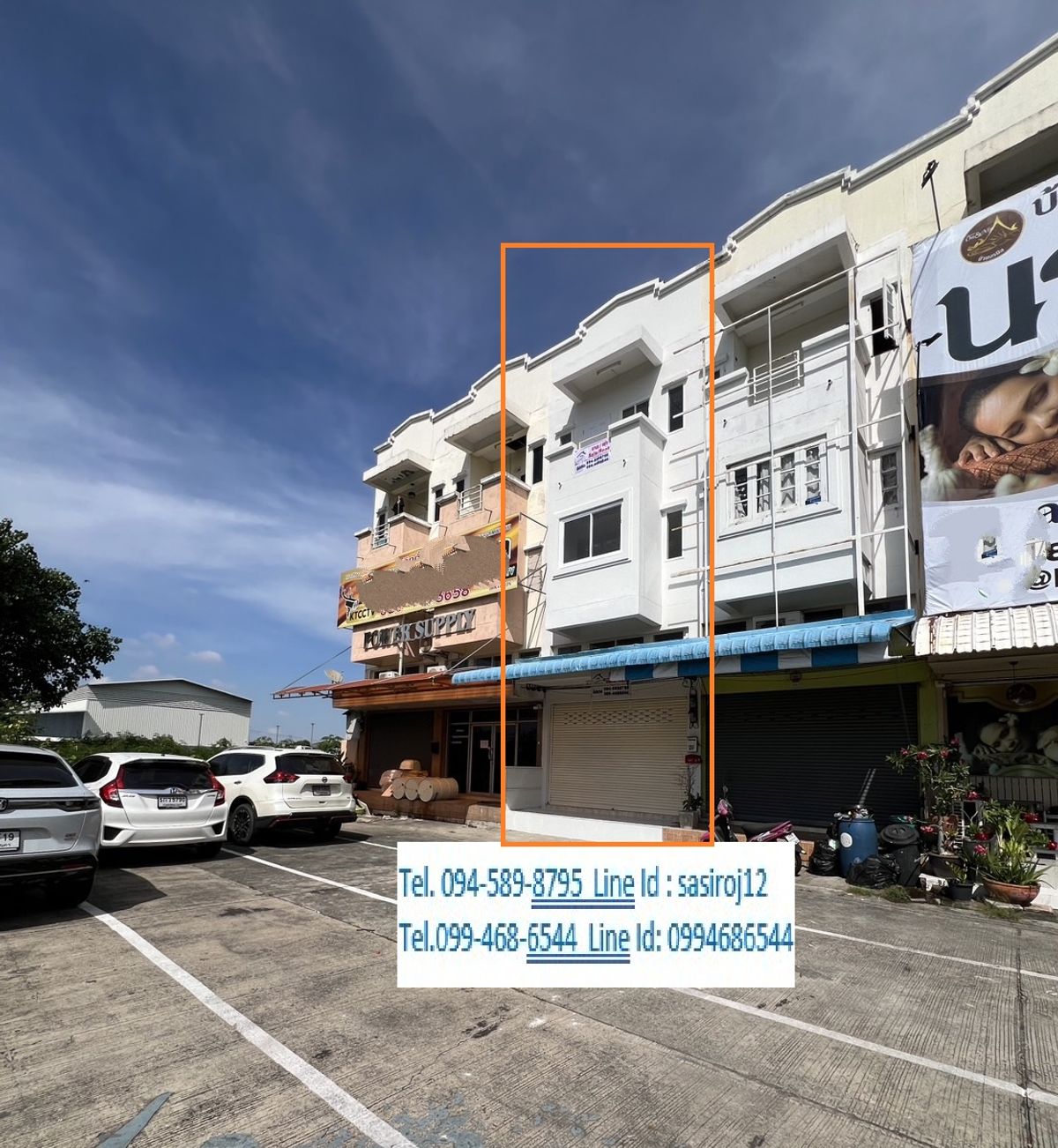 For RentShop HouseSamut Prakan,Samrong : Rental of Phanit Building, Kittin Nakhon Village, Bangpu Thai, Ban Mai, Samut Prakan