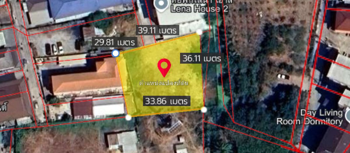 ขายที่ดินโคราช นครราชสีมา : ที่ดินเปล่า 3 งาน 10.3 ตร.ว. ถนนสุรนารายณ์ โคราช / (ขาย), Vacant land 3 ngan 10.3 sq. w. Suranarai Road Korat / (FOR SALE) COF684