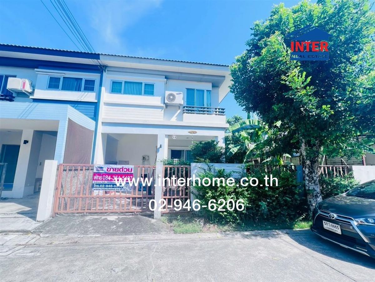 For SaleSamut Prakan,Samrong : 2 storey house, 37.1 sq.w., Eotaldives Village, Srinakarin-Nam Daeng Kanchanaphisek Road Bang Phli-Nam Daeng Road, Bang Phli, Samut Prakan