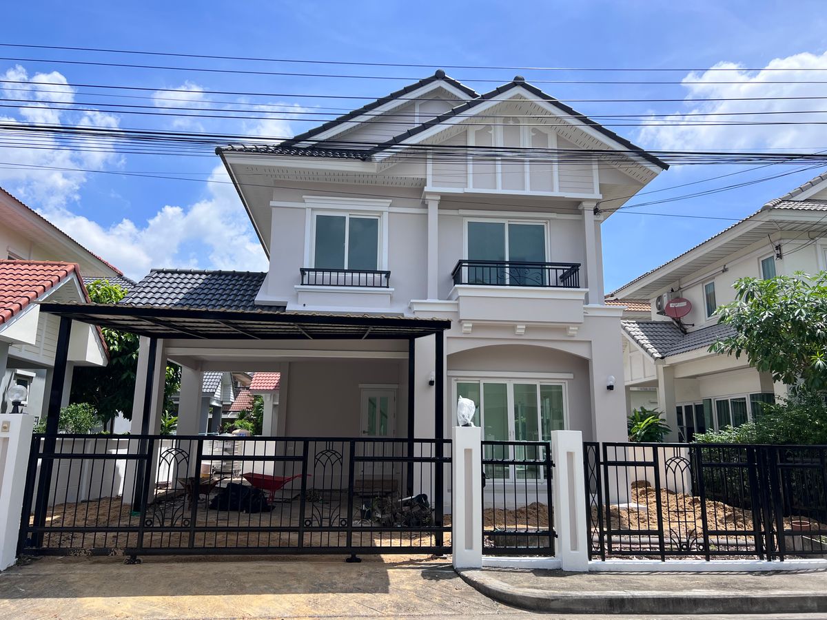 ขายบ้านลาดกระบัง สุวรรณภูมิ : ขายบ้านมือสองรีโนเวททั้งหลัง