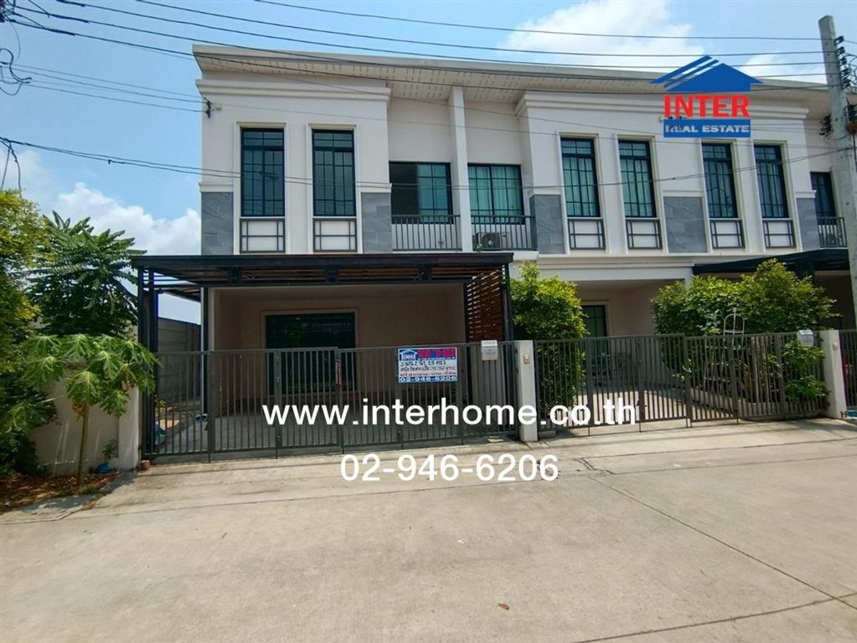 ขายทาวน์โฮมบางนา แบริ่ง ลาซาล : ทาวน์เฮ้าส์ 2 ชั้น 25.2 ตร.ว. หมู่บ้านนิวเบอร์รี วิลเลจ บางนา กม.31 ซอยบางกระยาง ถนนบางนาตราด กม.31 ถนนเทพรัตน์ บางบ่อ สมุทรปราการ