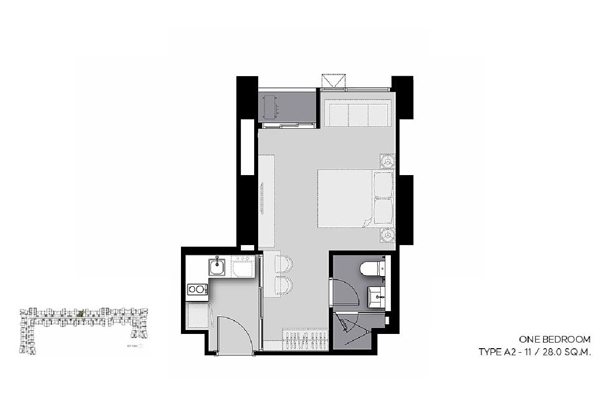 For SaleCondoThaphra, Talat Phlu, Wutthakat : Urgent sale! 1st hand room, cheaper than the project