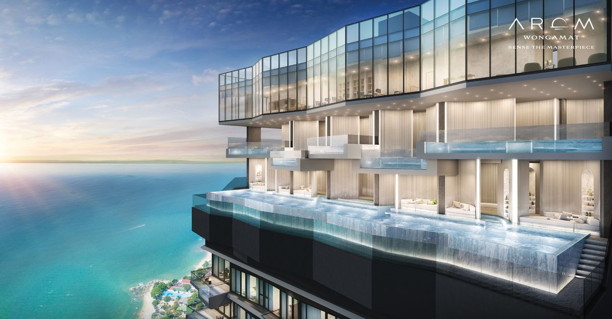 ขายคอนโดพัทยา บางแสน ชลบุรี สัตหีบ :  Arom Wongamat