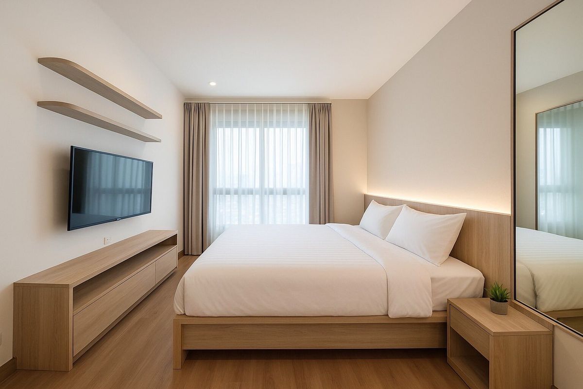 For RentCondoWongwianyai, Charoennakor : For Rent Q House Sathorn 2 Bedroom