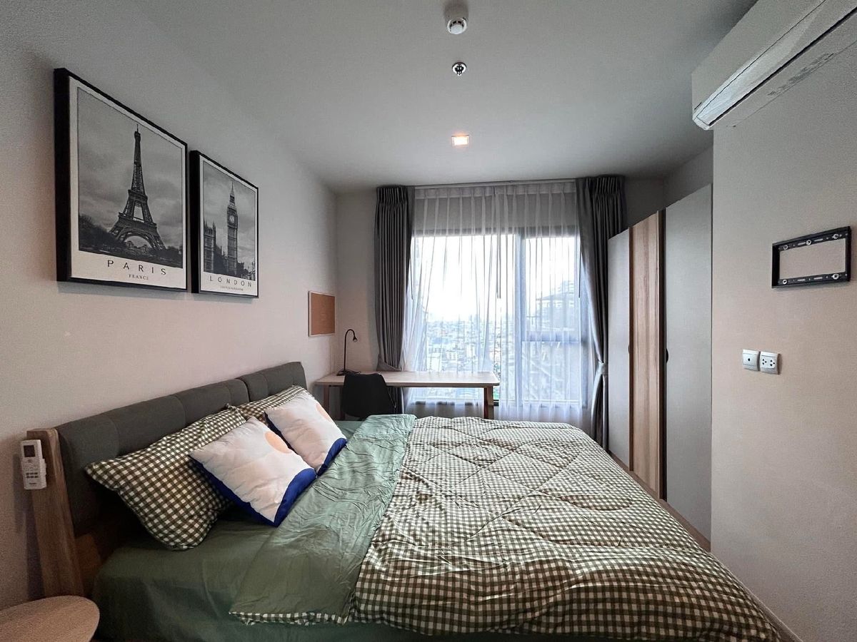 For RentCondoRama9, Petchburi, RCA : LIFE Asoke Rama 9 Condo Rental, near Central Grand Rama 9, convenient to travel to MRT Rama 9🚝