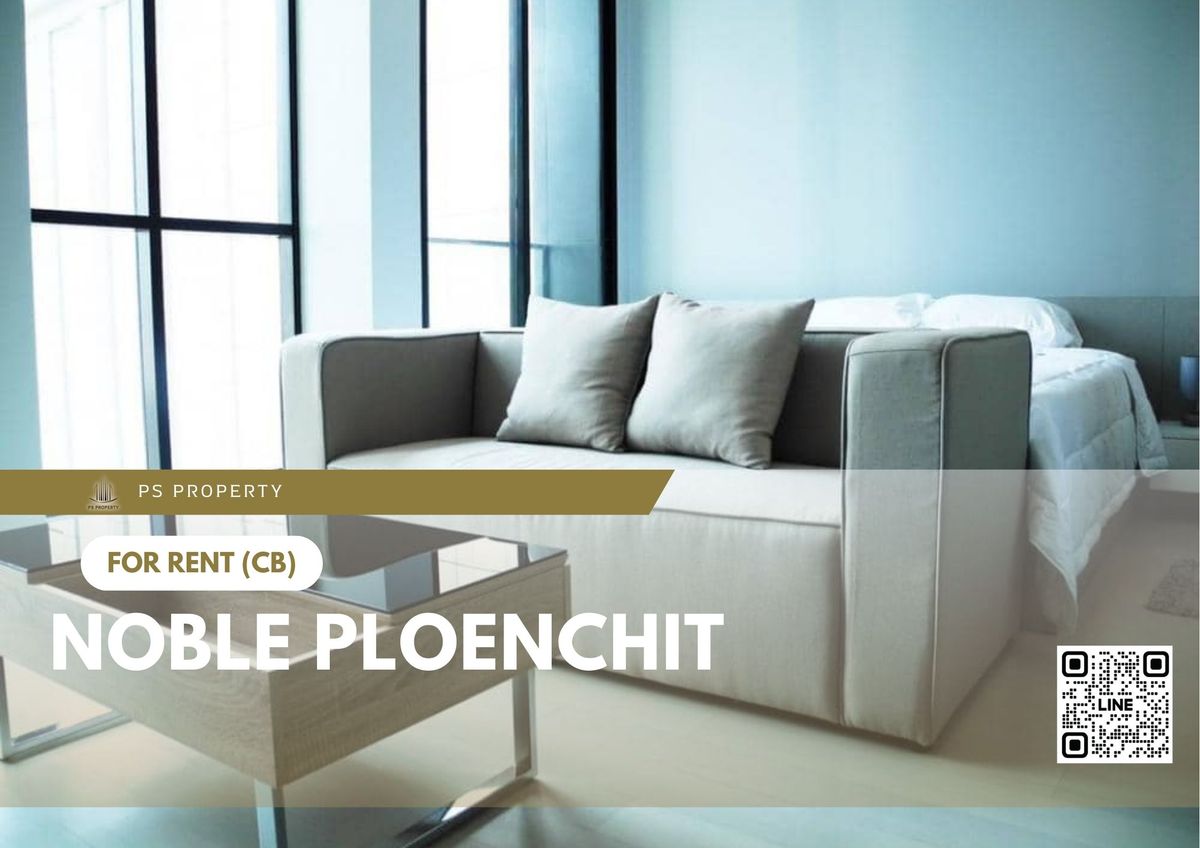 For RentCondoWitthayu, Chidlom, Langsuan, Ploenchit : For rent 📍 Noble Ploenchit 📍 Fully furnished and equipped with electrical appliances, near BTS Ploenchit