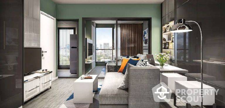 For SaleCondoOnnut, Udomsuk : 1-BR Condo at Blue Sukhumvit 89 near BTS On Nut