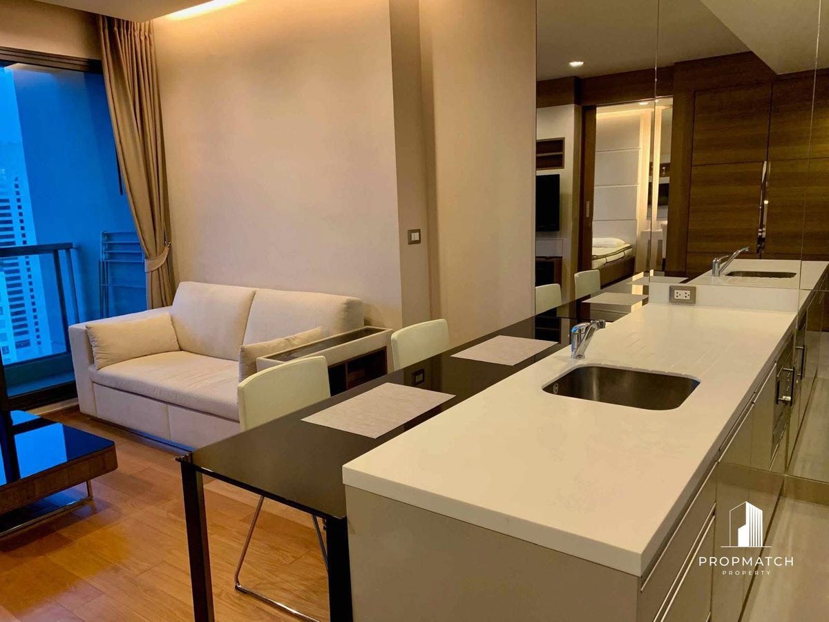 For RentCondoSathorn, Narathiwat : ✨ Flash Deal ✨The Address Sathorn (1Bed1bath46SQM) Ready !! Only 30,000 baht per month Tel.0981315848 @Propmatch
