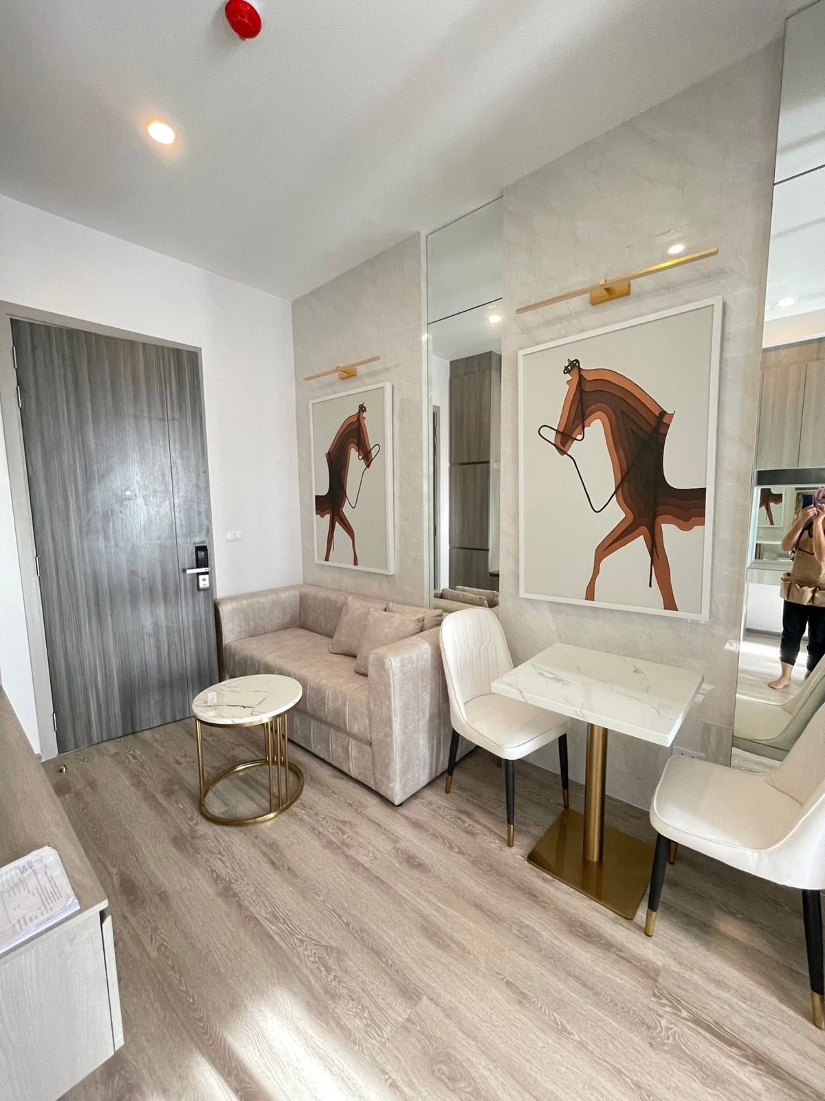 For RentCondoOnnut, Udomsuk : ✨ Rent @Knightsbridge Prime Onnut | Condo, Onnut area, large room, beautiful river view 🌊 | Near BTS On Nut | 💸 Price only 19,000 baht/month! 
 
