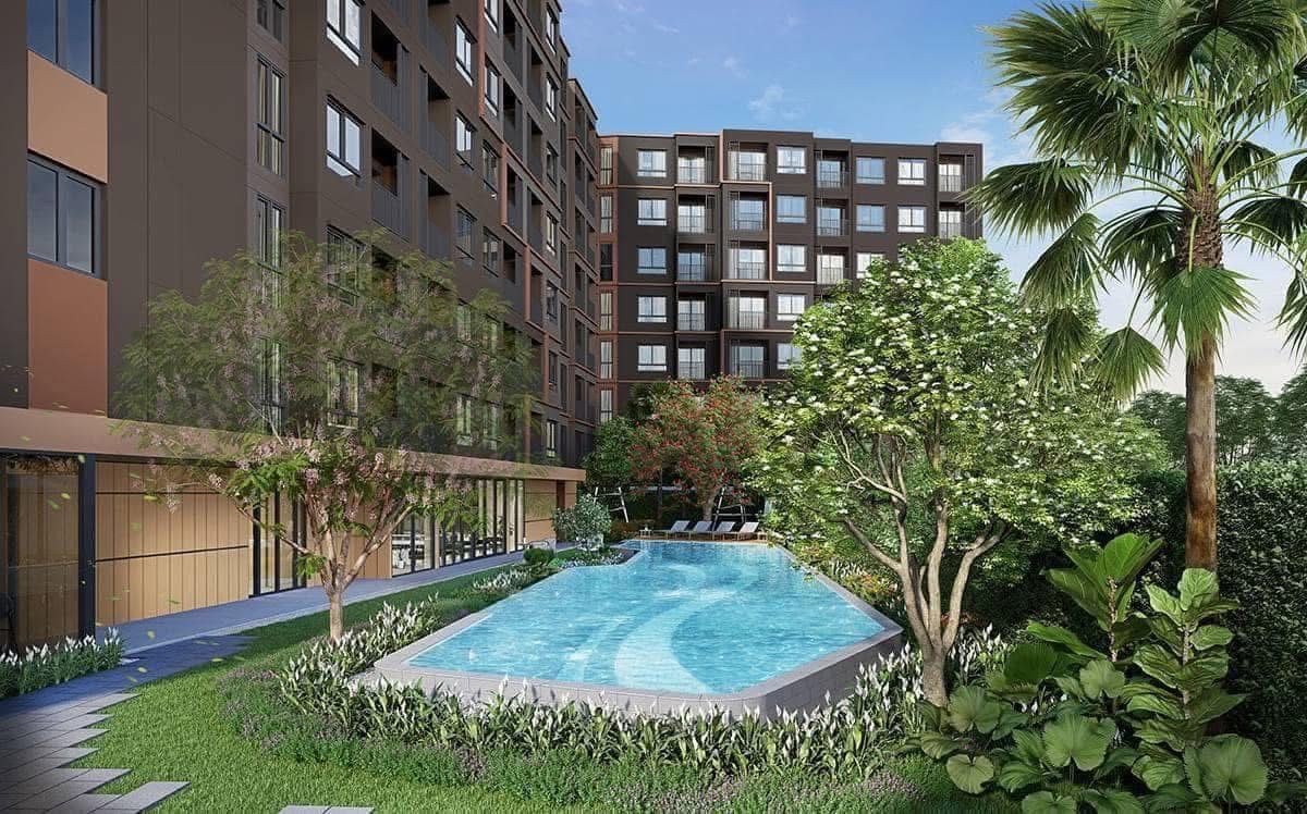 For SaleCondoPattaya, Bangsaen, Chonburi : 📍𝙙𝙘𝙤𝙣𝙙𝙤 𝙨𝙚𝙣𝙨𝙚 𝙨𝙚𝙣𝙨𝙚 - D -condo ⛱️ New condo in the heart of Bangsaen Open to see the sample room for the first time.