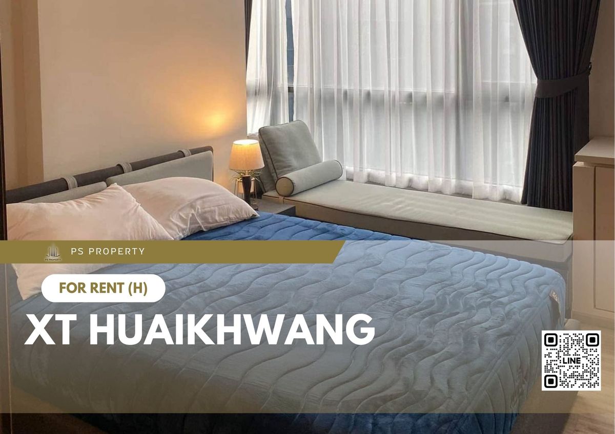 ให้เช่าคอนโดรัชดา ห้วยขวาง : ให้เช่า ✨ XT HUAIKHWANG ✨ เฟอร์นิเจอร์ และ เครื่องใช้ไฟฟ้าครบ ใกล้ MRT ห้วยขวาง