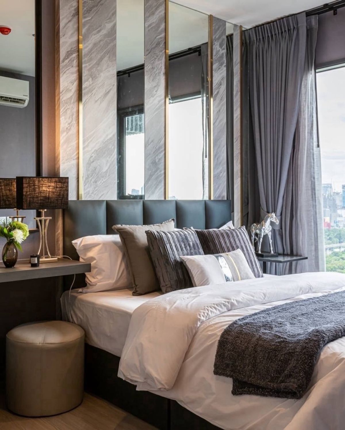 ให้เช่าคอนโดพระราม 9 เพชรบุรีตัดใหม่ RCA : 💖Life Asoke Hype 🍭1 bed แต่งสวย