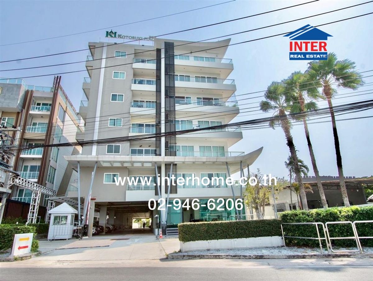 For SaleCondoPattaya, Bangsaen, Chonburi : Condominium 41.49 sq.m. Koto Buki Place Condominium, Bangsaen Road 1 Bangsaen Sai 2 Road, Mueang Chon Buri, Chon Buri