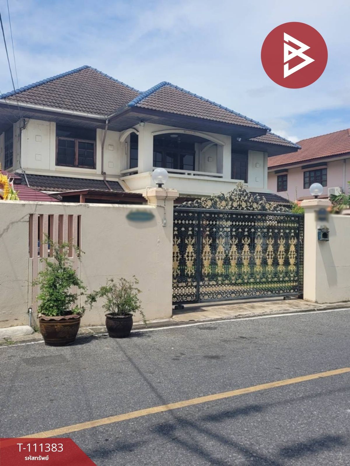 For SaleHouseSamut Prakan,Samrong : House for sale, area 1, Soi Sap Boonchai, Bang Mueang, Samut Prakan