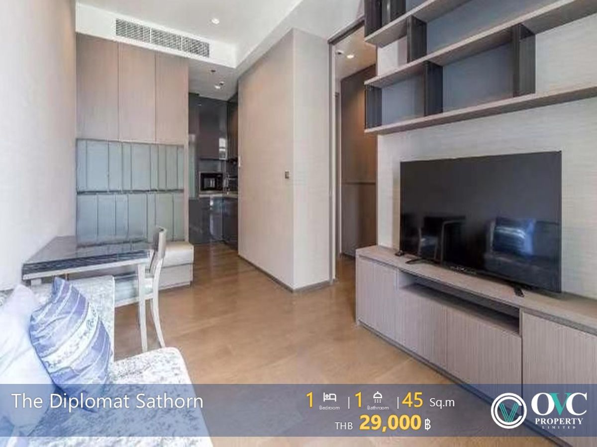 For RentCondoSathorn, Narathiwat : Ready to rent @ The Diplomat Sathorn (BTS Surasak)
