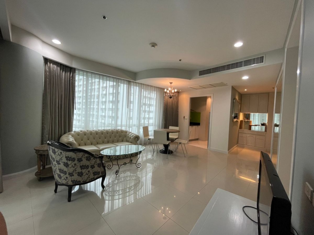 For RentCondoWitthayu, Chidlom, Langsuan, Ploenchit : ✨ For Rent Luxury Condo at BAAN RAJPRASONG  Lumpini Park View  Fully Furnished  Next to BTS Ratchadamri  Ready to Move In!