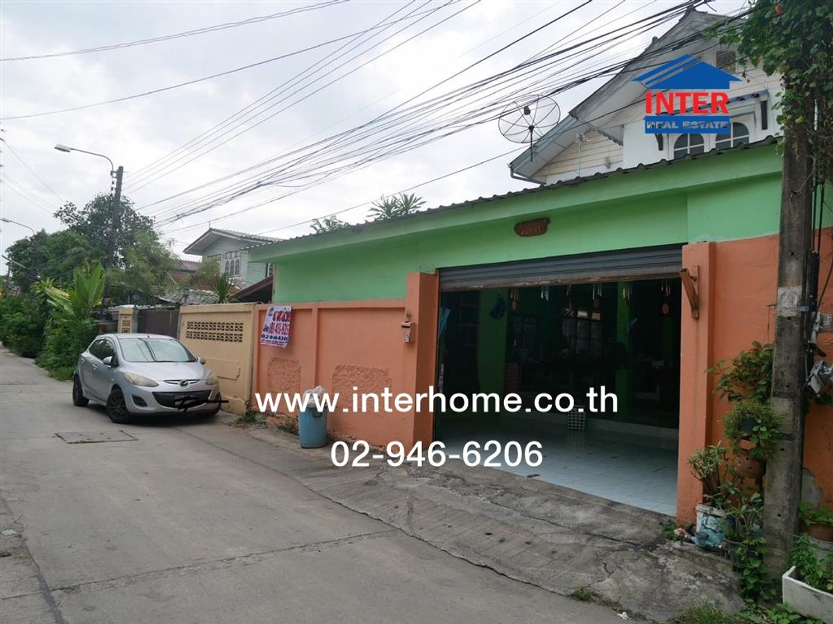 For SaleHouseSamut Prakan,Samrong : 2 storey detached house, 42 sq.w., detached house, Soi Bearing 48, Sukhumvit Road 107 Srinakarin Road Mueang Samut Prakan, Samut Prakan