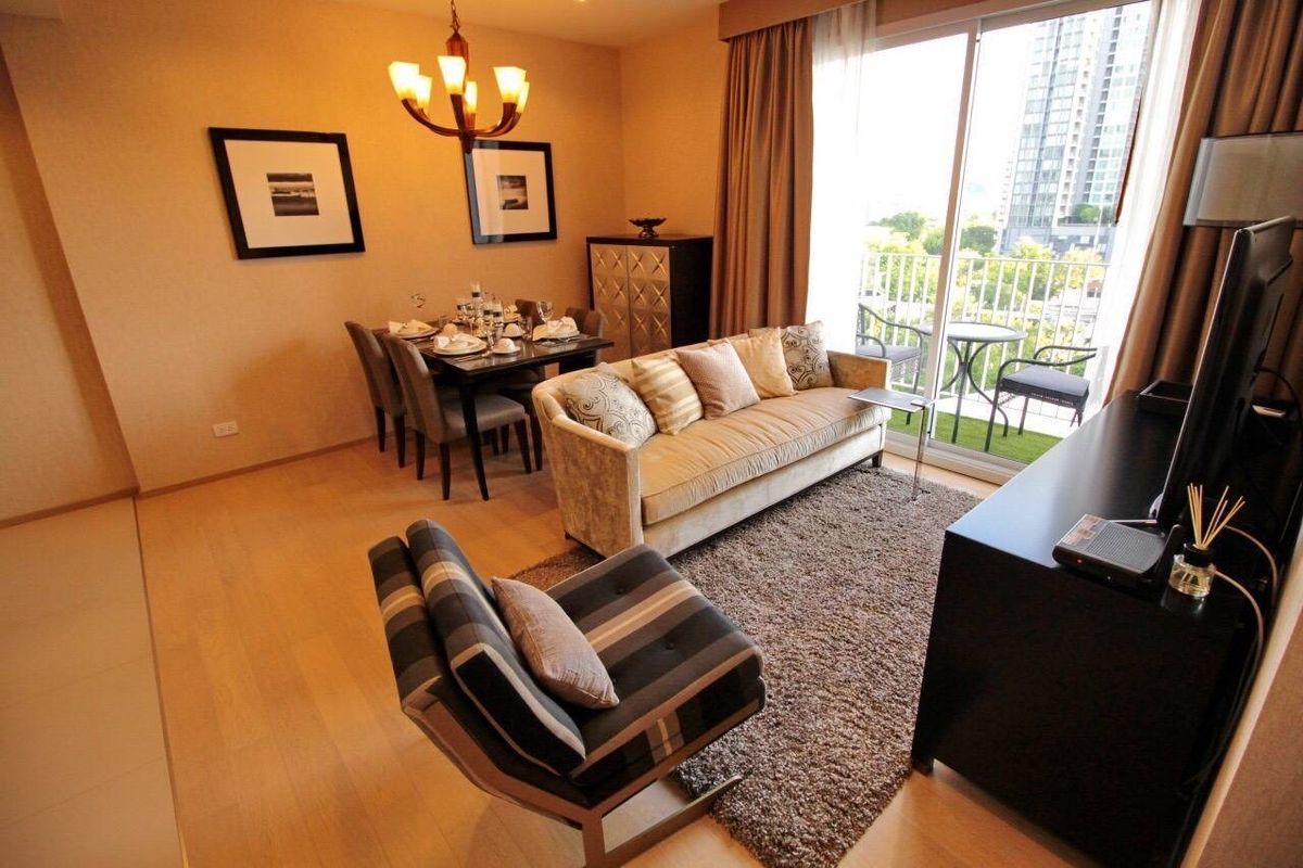 ให้เช่าคอนโดสุขุมวิท อโศก ทองหล่อ : 🔥Rent HQ 2BR.🔥75sqm Floor11🔥60,000/month🔥