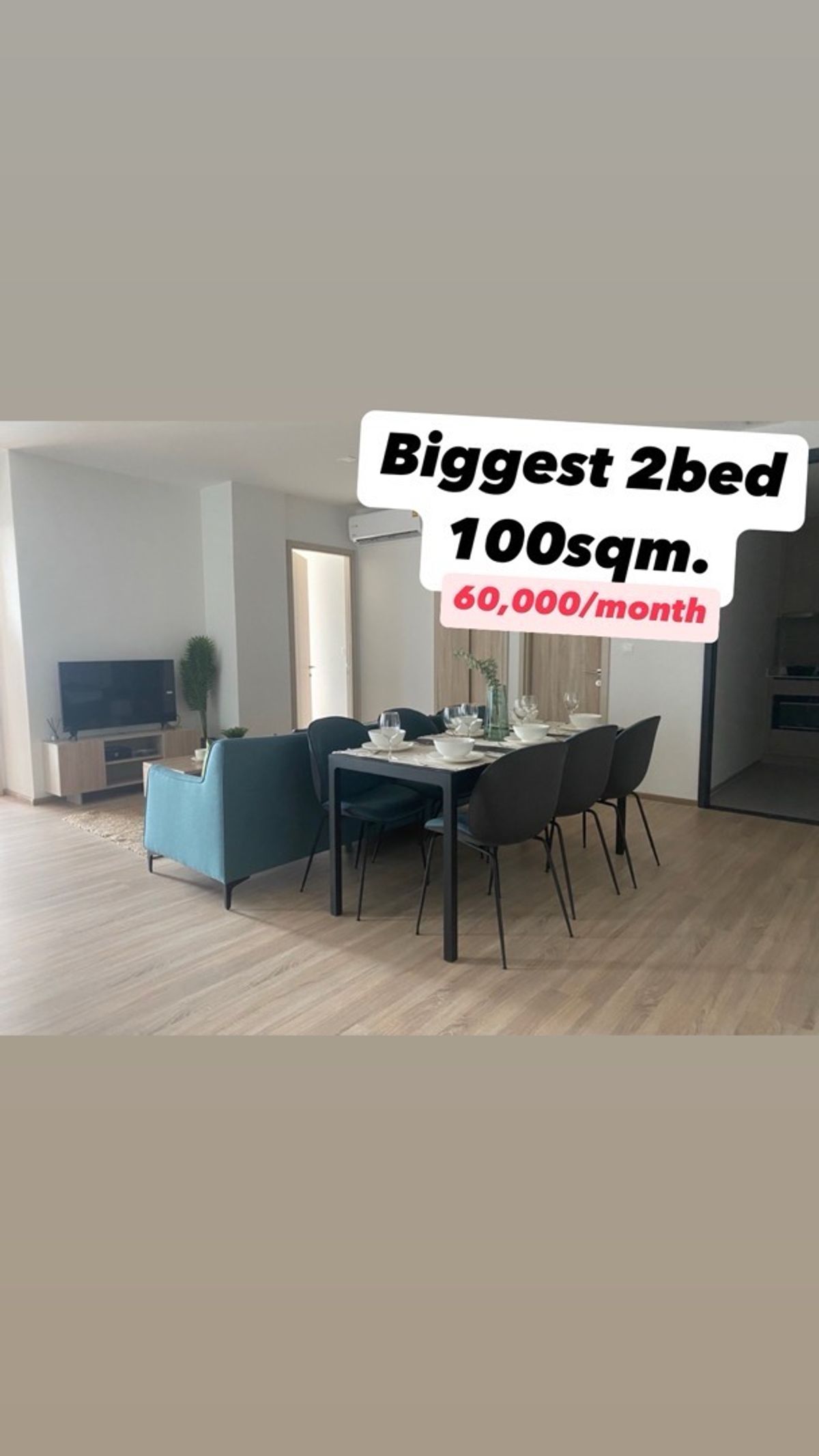 For RentCondoRatchathewi,Phayathai : XT Phayathai 2Bedrooms 100SQ.M. 69,000/Month 💥rare !!! 💥 ☎️Call/Line: 094-162-4424