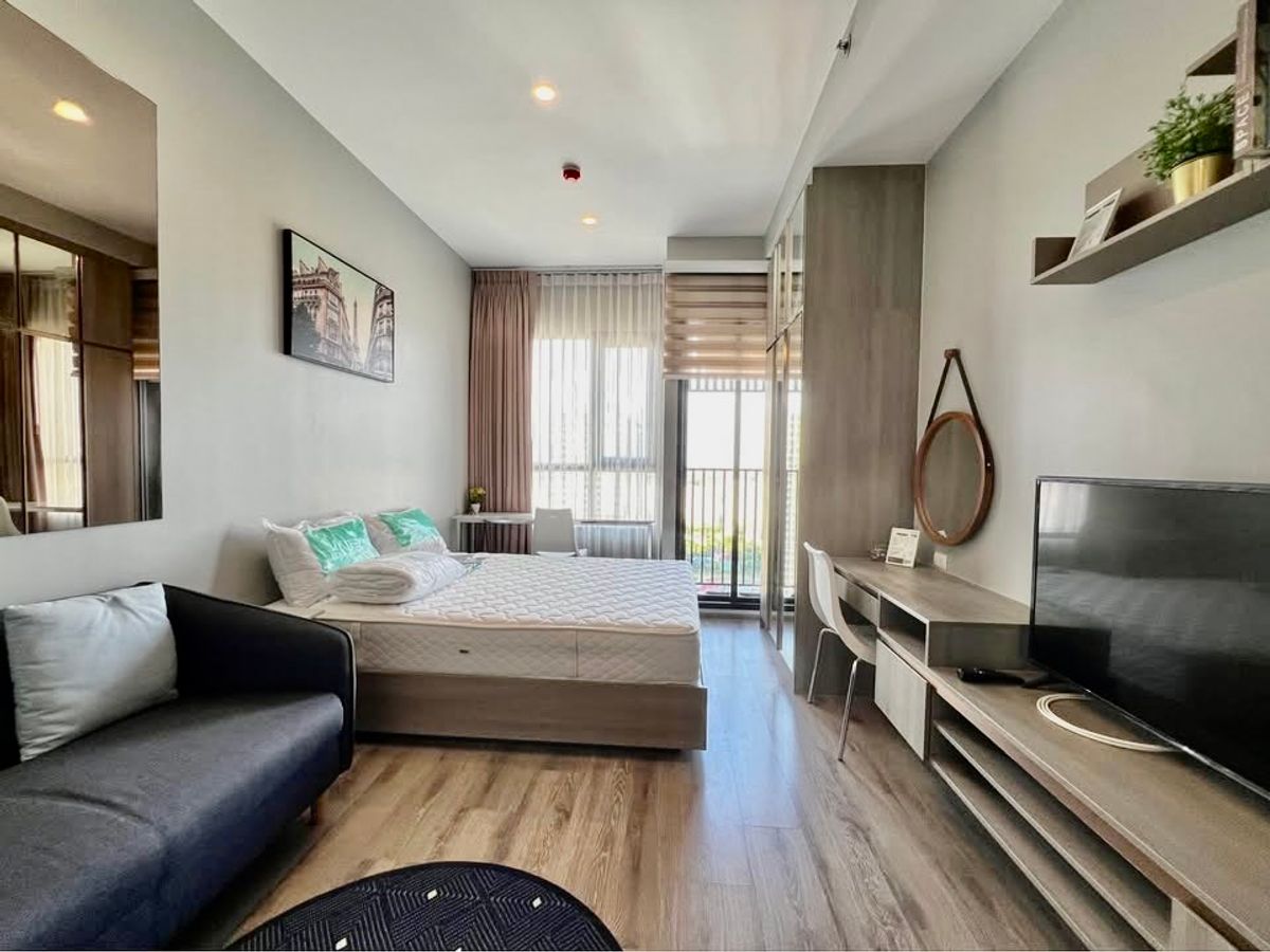 For RentCondoOnnut, Udomsuk : [🔥🔥 Beautiful room ready 🔥🔥] Knightsbridge Prime Onnut in the center of the city near BTS a few steps to the food area.