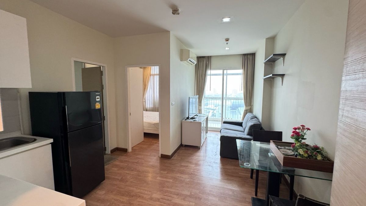 ให้เช่าคอนโดบางนา แบริ่ง ลาซาล : The coast bangna 1bed 1 bath ‼️only 10000/ month‼️ fully furnished