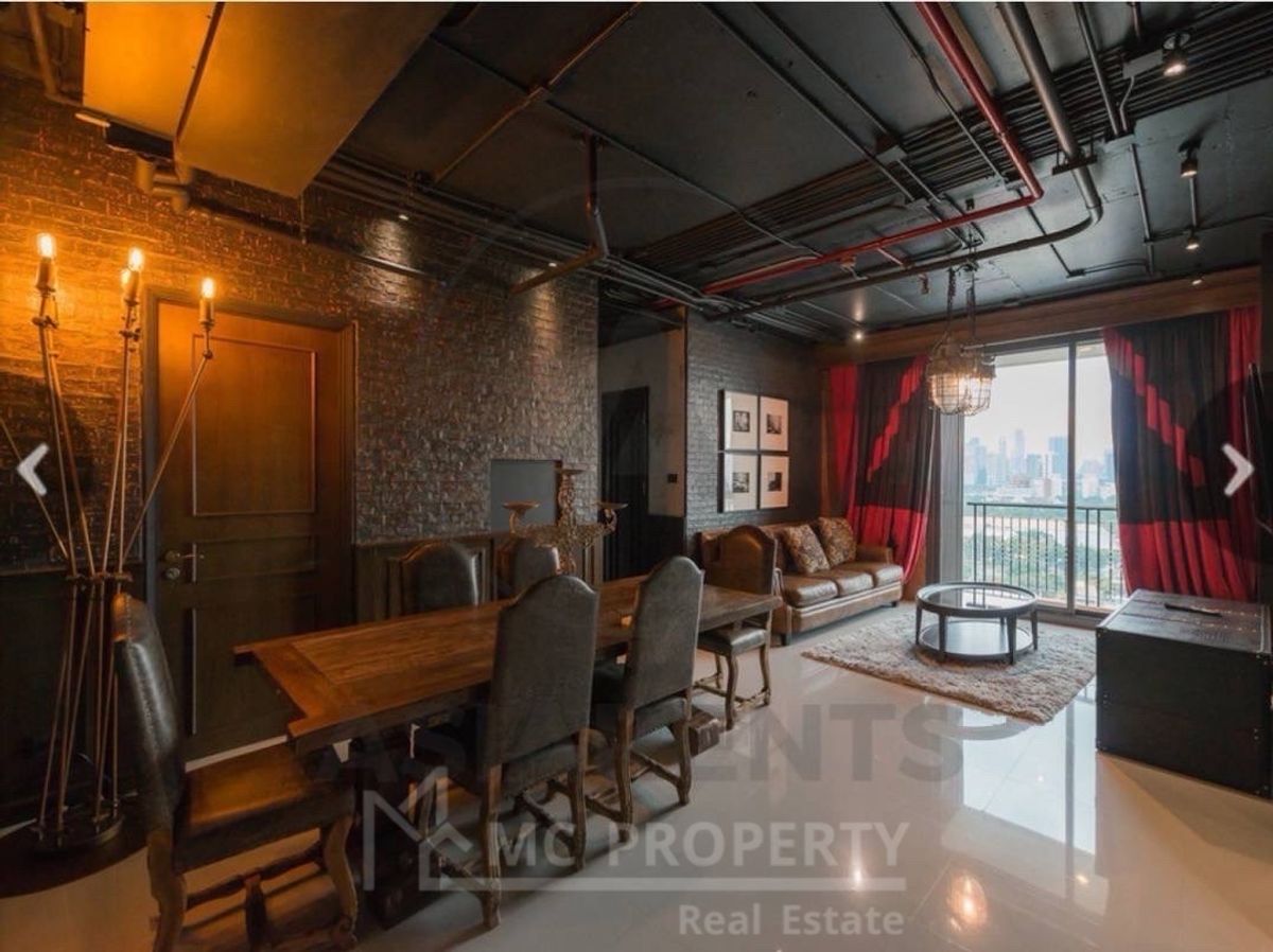 ให้เช่าคอนโดสุขุมวิท อโศก ทองหล่อ : Aguston 3 ห้องนอน 137sqm 10fl ++ ให้เช่าเพียง 100,000