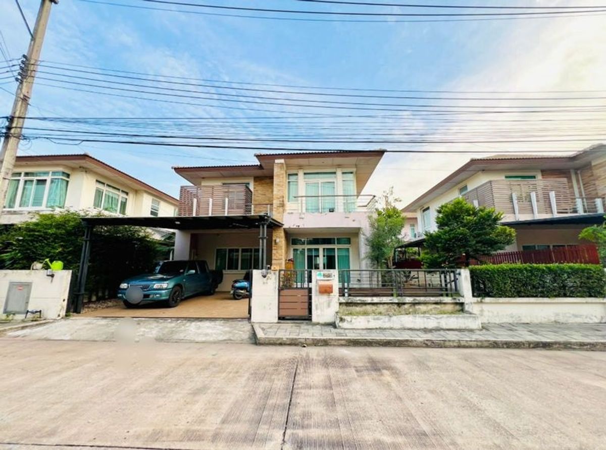 ขายบ้านศรีราชา แหลมฉบัง บ้านบึง : คันทรีโฮมเลค แอน พาร์ค หนองขาม-ศรีราชา ขายบ้านมือสอง สภาพดี