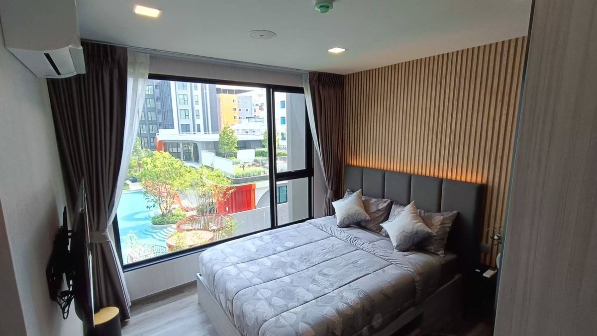 ให้เช่าคอนโดปทุมธานี รังสิต ธรรมศาสตร์ : ให้เช่าถูกมาก!! คอนโดเคฟ เอ็มบริโอ รังสิต คลองหก ห้องสวย เฟอร์ครบ ใกล้มทร.ธัญบุรี ห้าง มอเตอร์เวย์