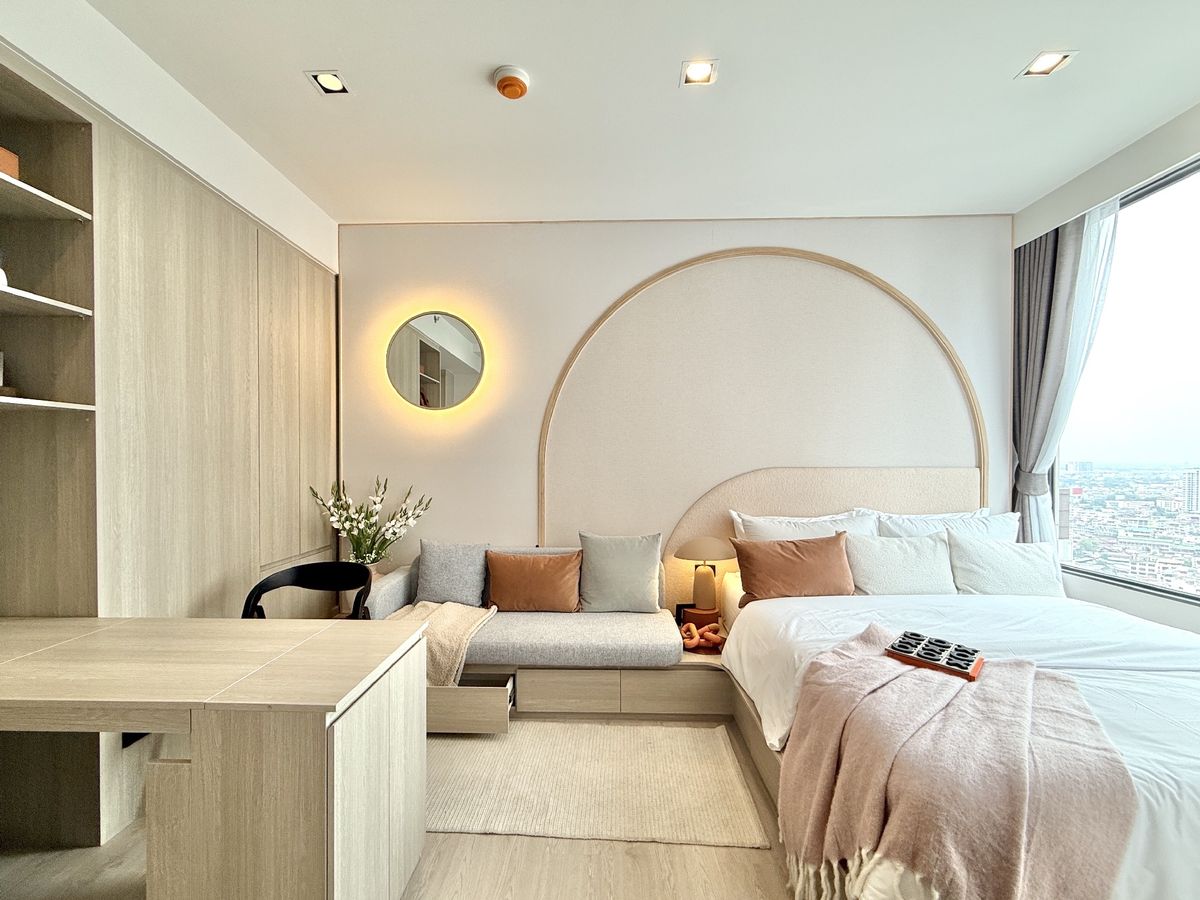 For SaleCondoWongwianyai, Charoennakor : 🔥Hot deal 🔥 Reference Sathorn-Wongwian Yai | 1 🛌 1 🛁 25.45 sq.m.