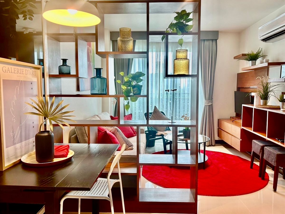 For RentCondoSukhumvit, Asoke, Thonglor : For Rent: Voque Sukhumvit 16 Fully furnished 1-bedroom condo in the heart of Asoke Prime location – Close to BTS Asoke & MRT Sukhumvit