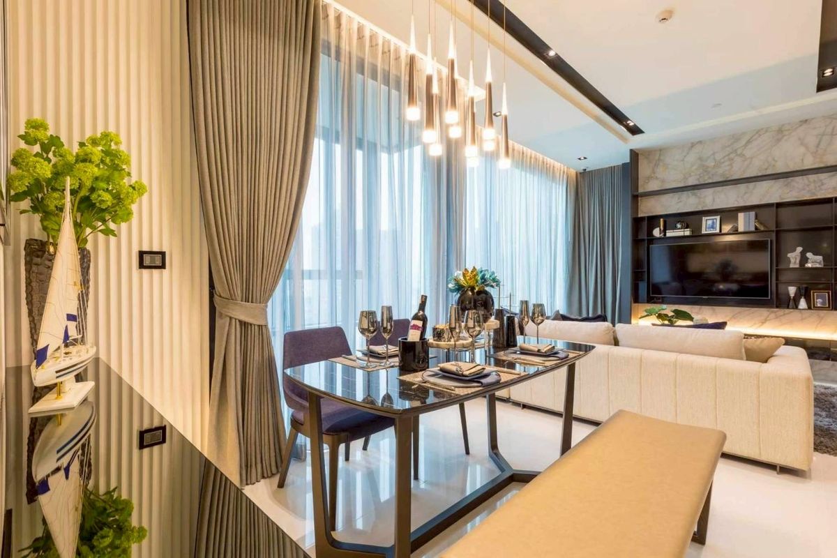 For RentCondoSukhumvit, Asoke, Thonglor : For Rent the Bangkok Thonglor 2Beds Size 92 SQ.M. F/F