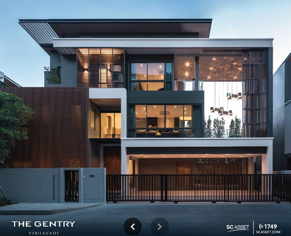 ให้เช่าบ้านวิภาวดี ดอนเมือง หลักสี่ : The Gentry Vibhavadi(เดอะ เจนทริ วิภาวดี)