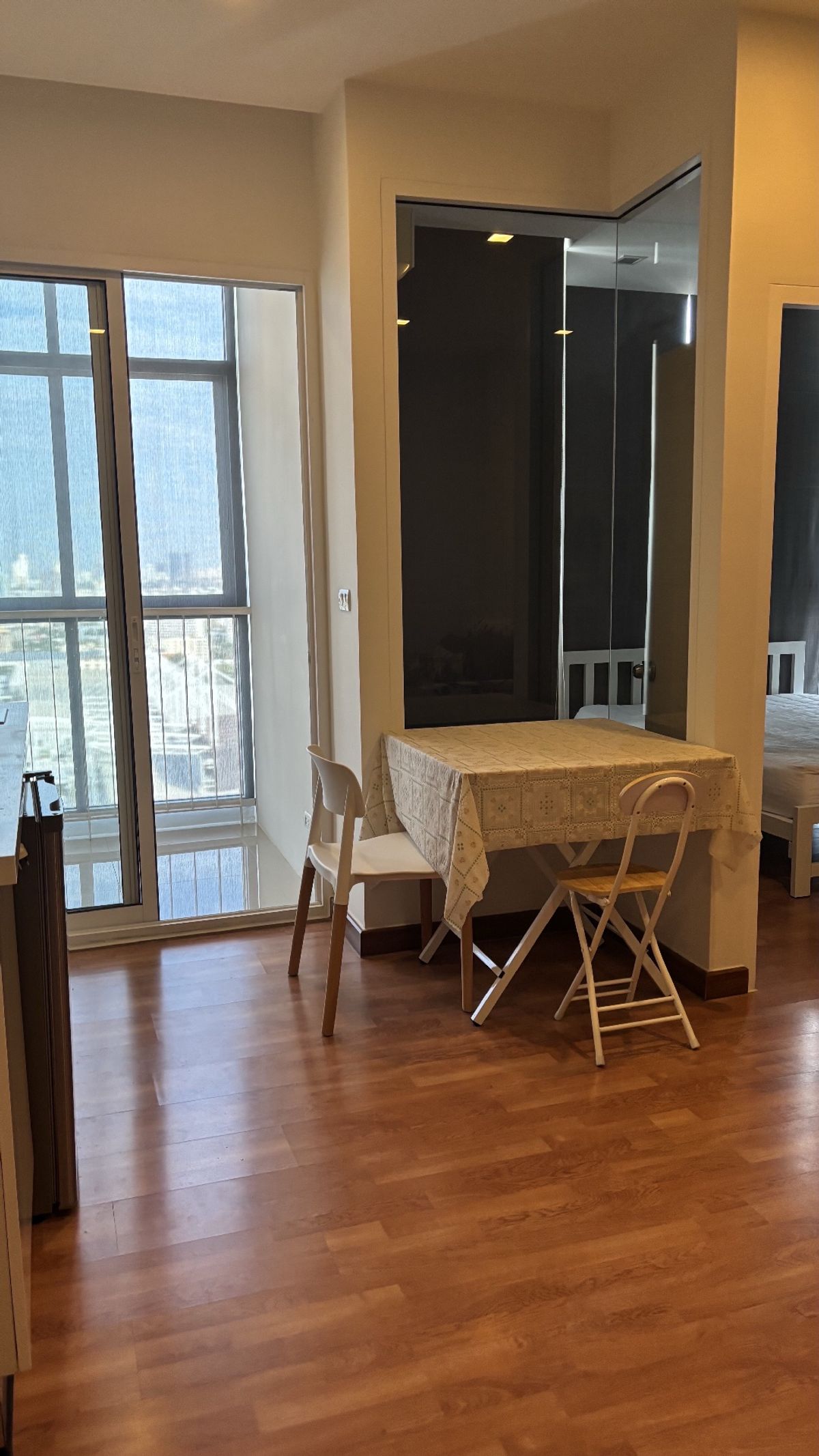 ให้เช่าคอนโดบางนา แบริ่ง ลาซาล : The coast bangna 1bed 1 bath ‼️
only 11000/ month‼️ fully furnished