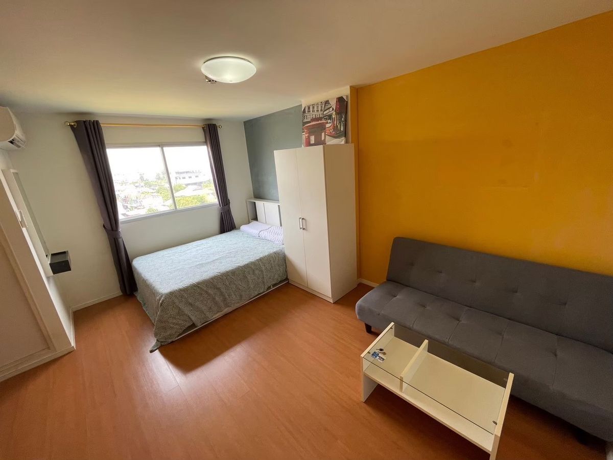 For RentCondoSamut Prakan,Samrong : Lumpini Mix Thepharak - Srinakarin, 1 bathroom, 22 sqm.