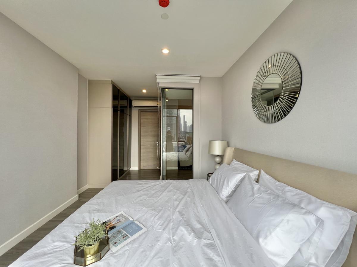 For RentCondoSiam Paragon ,Chulalongkorn,Samyan : The Room Rama 4, 1 bed, 27000 per month