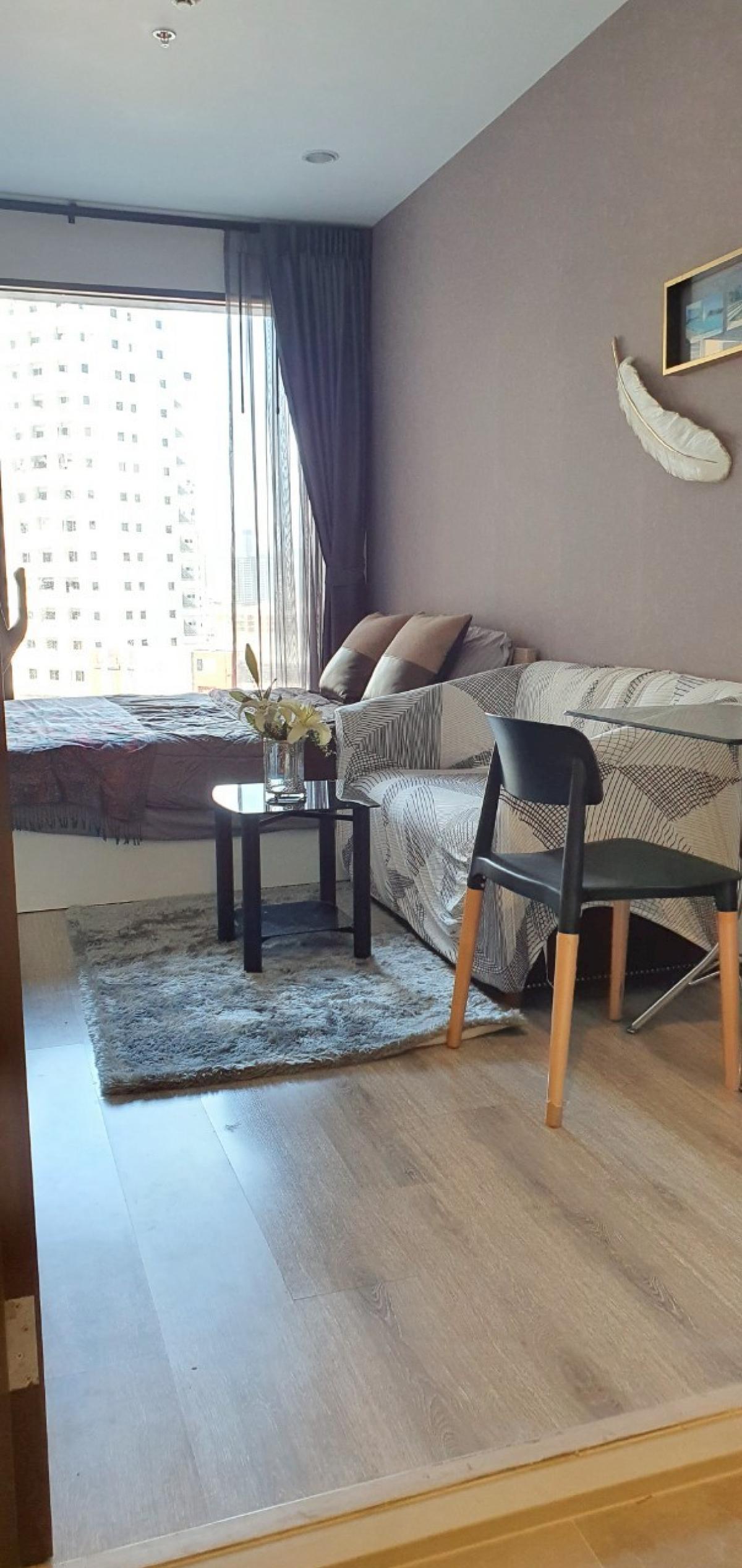 ให้เช่าคอนโดพระราม 9 เพชรบุรีตัดใหม่ RCA : Ideo Mobi Asoke, Studio bed, 17000 per month