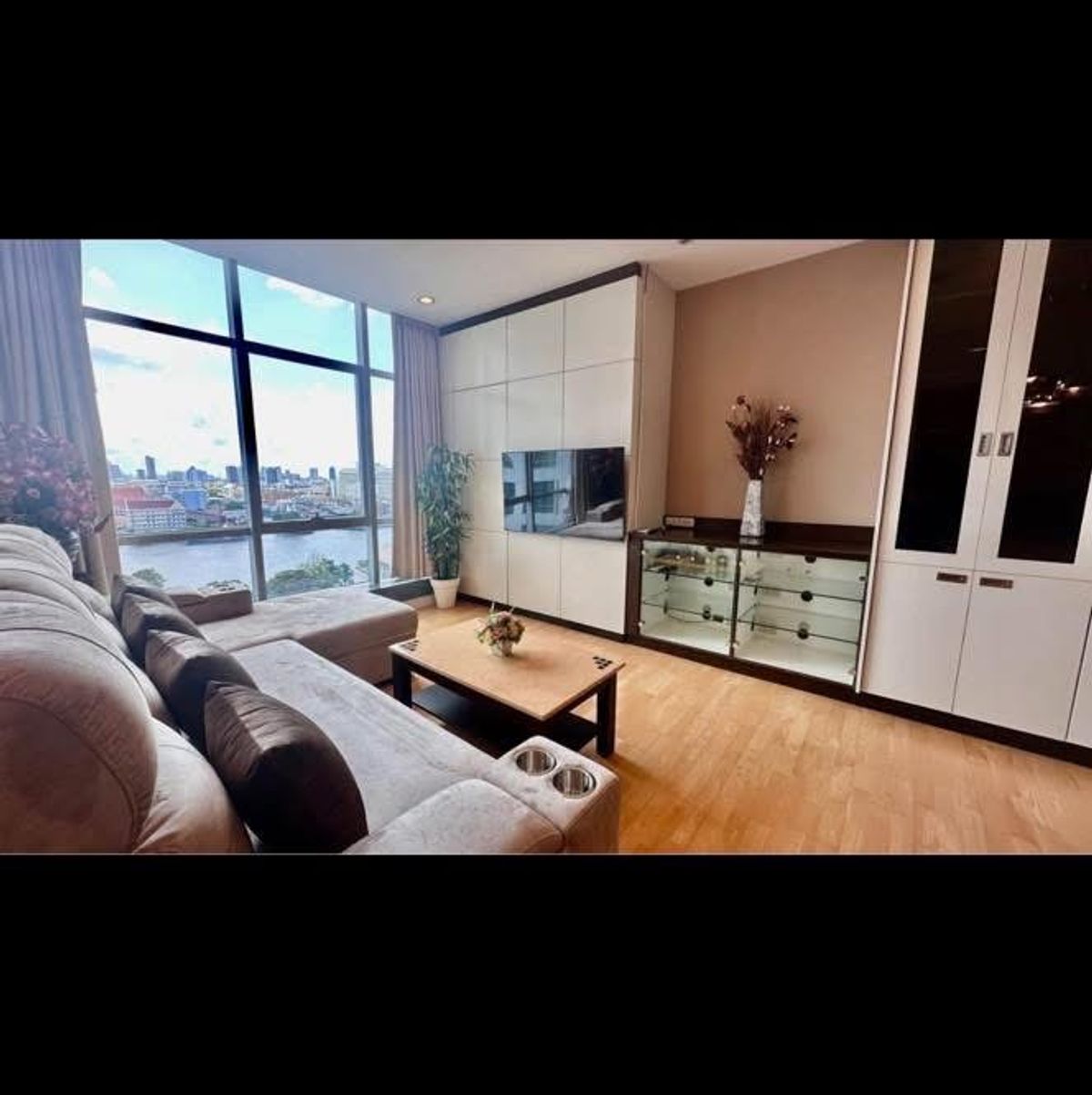 ให้เช่าคอนโดวงเวียนใหญ่ เจริญนคร : for rent Baan sathorn chaopraya 2 bed super deal ✅💫 