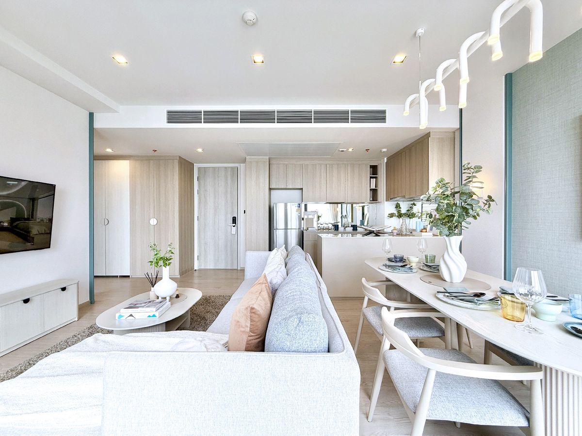 For SaleCondoWongwianyai, Charoennakor : & quot; Open a new living experience! ✨ Luxury condo, complete with the Chao Phraya view 🌊 Near BTS only 130 m. 🚆 Starting 11.05 deleted. From SC Asset 🏡 with the middle part! & quot;*