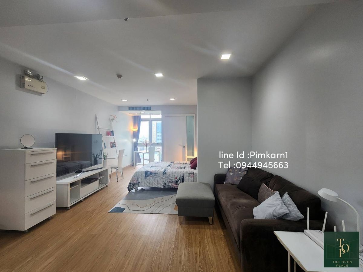 ให้เช่าคอนโดสุขุมวิท อโศก ทองหล่อ : Nusasiri Grand <<1 Bedroom For Rent>> 📍Location: 100m. to BTS Ekkamai :Fully Furnished 