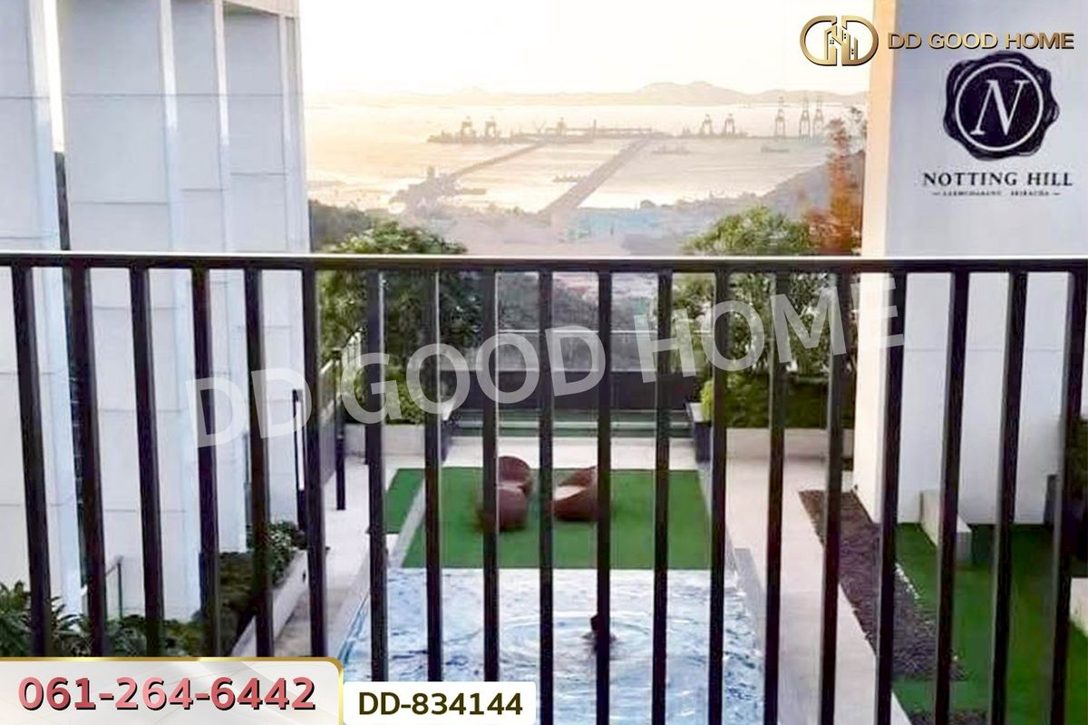 For SaleCondoSriracha Laem Chabang Ban Bueng : DD-834144 Condo Notting Hill Laemchabang-Sriracha, Chonburi near Kasetsart University, Sriracha Campus