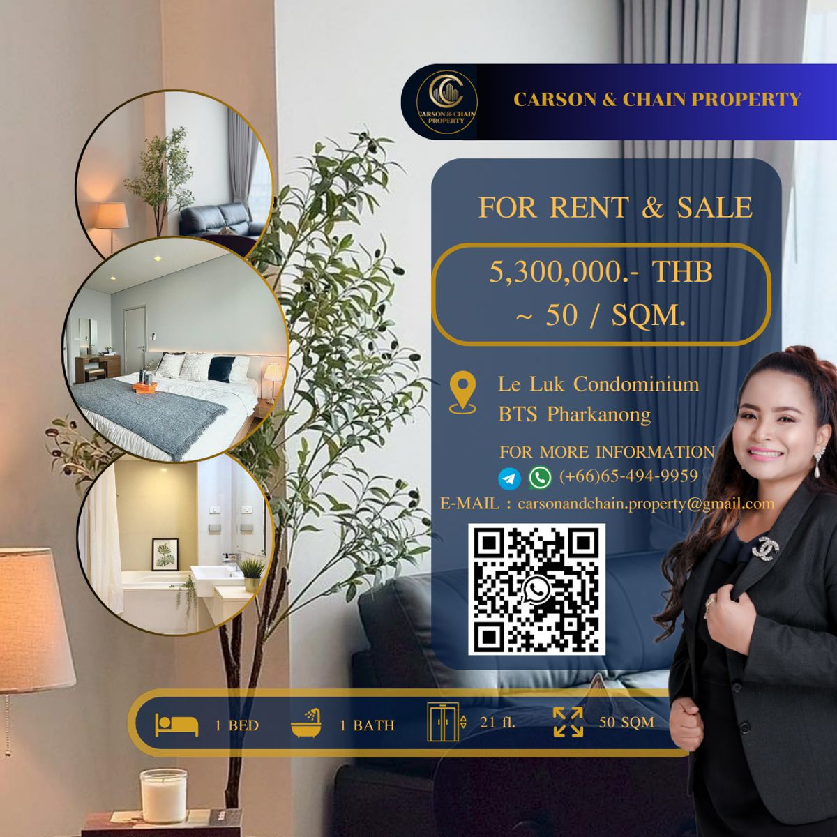 ขายคอนโดอ่อนนุช อุดมสุข : Le Luk Condominium