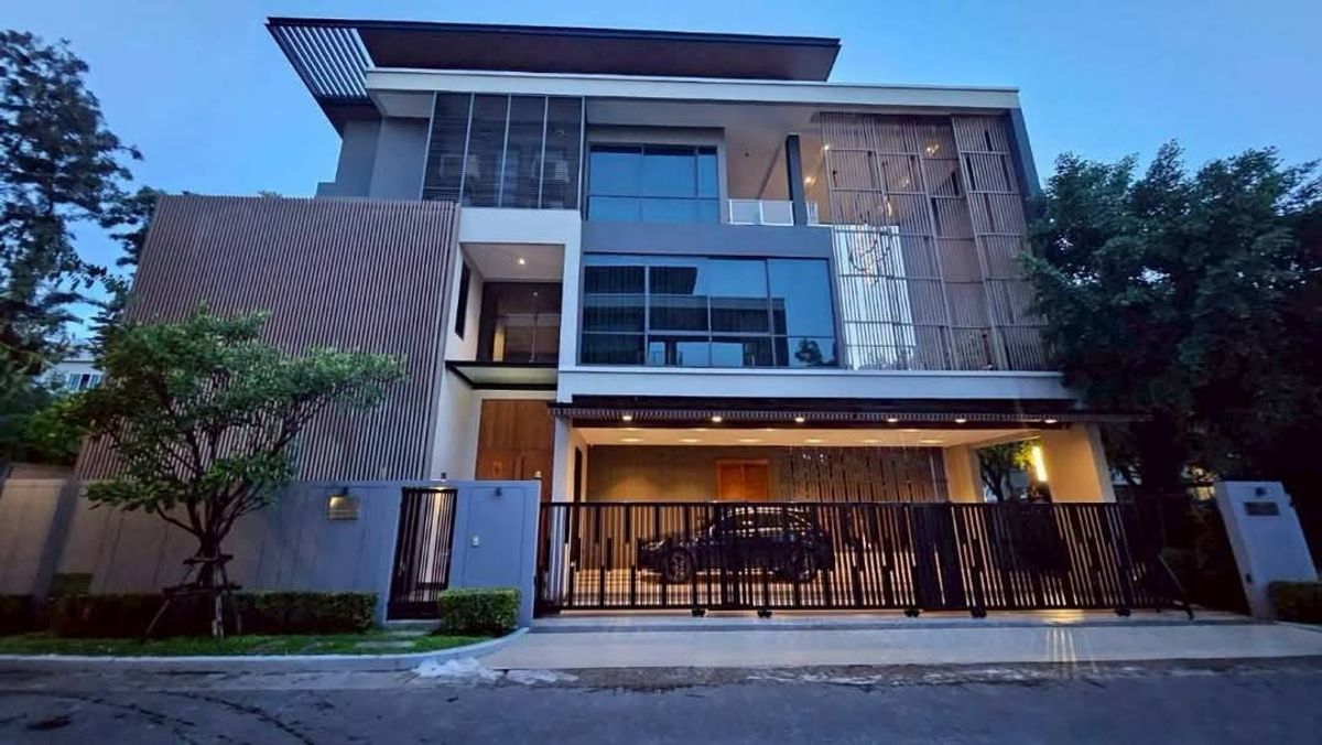 ให้เช่าบ้านวิภาวดี ดอนเมือง หลักสี่ : OAT-001 ให้เช่า Pool Villa หรู 3 ชั้น The Gentry VibhavadI
